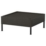 IKEA VITTSKAR bahçe koltuğu oturma bölmesi koyu gri - 50575199