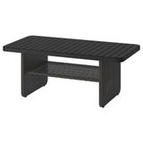 IKEA VITTSKAR bahçe sehpası koyu gri - 80575555