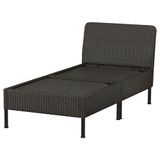 IKEA VITTSKAR bahçe uzanma koltuğu koyu gri - 99591273