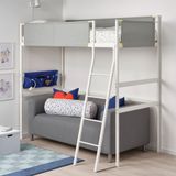 IKEA VITVAL ranza beyaz-açık gri - 10411242