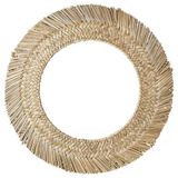 IKEA Vrıgstad 63 cm Saz El Yapımı Yuvarlak Ayna