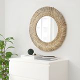 IKEA VRIGSTAD yuvarlak ayna saz el yapımı - 80518466