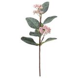 IKEA Yapay Çiçek Okaliptüs Pembe MeridyenDukkan 30 Cm, 1 Adet Yapay Bitki