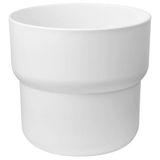 IKEA Yer Saksısı Kalın Plastik, Beyaz Saksı 24 Cm,Kalın-Bitki Saksısı Deliksiz İç*Dış Mekan