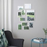 IKEA YLLEVAD beyaz çerçeve beyaz - 50425280