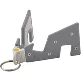 IKEA Yuppıenalle Telefon,tablet Standı Anahtarlık , Gri, 8x4 cm