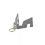 IKEA YUPPIENALLE telefon/tablet standı, gri, 8x4 cm