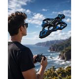 İkel Elektro 4 Pervaneli Uzaktan Kumandalı Mini Drone – Bilekten Kontrol Aparatı, Şarjlı Batarya ve USB Şarj Kablolu