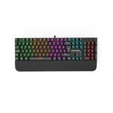 IKG-458 RGB Mekanik Gaming Klavye | Red Switch Bilek Destekli Tam Tuş Anti-Ghosting 20 Milyon Tuş Ömrü Multimedya Tuşlu Oyuncu Klavye