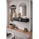 İki Çekmeceli Dresuar 100 Cm Asma Antrasit