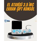 Iki Kişilik Oyun Deneyimi Sunan Taşınabilir Retro Konsol - COMPTR5103-8462