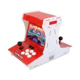 Iki Kişilik Retro 10 Inç Ekran Old School Oyun Konsolu 8200 Oyun - Joystick ile Supreme Street Arcade Oyun Makinesi Dahili Hoparlör 29CM x 47CM x 35CM M77 - Option-1