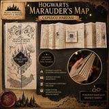 İki Yedi Konsept Harry Potter Çapulcu Haritası Akordeon Katlamalı Özel Tasarım Hogwarts Marauder's Map Hediyelik - Beyaz