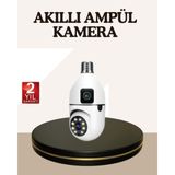 Iki Yönlü Sesli Wifi Kamera – Ampul Tipi Ev ve Ofis Güvenlik Kamerası Nemere - 1