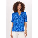 İKİLER Yakası Patlı Cep Detaylı Bluz 025-3006