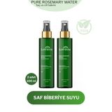Ikili Biberiye Suyu Saç Toniği - Hızlı Saç Uzatma Etkili - Dökülme Karşıtı 100ML x 2 Adet