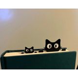 Ikili Sevimli Kedi Şeklinde Kitap Ayracı - Iki Adet Küçük ve Büyük Ayraç (BÜYÜTÜLDÜ V2 VERSİON)