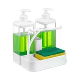 İkili Sıvı Sabunluk Seti - 2 X 350 Ml, Sünger Hazneli