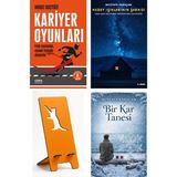 İkinci Adam Yayınları Kariyer Oyunları - Murat Koçyiğit + Kuzey Işıklarının Şarkısı + Telefon Tutucu + Bir Kar Tanesi
