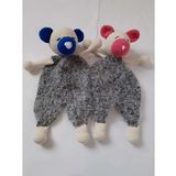 İkiz Ayıcık Uyku Arkadaşları Amigurumi Organik Oyuncak