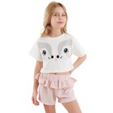 İkiz Ceylan Kız Çocuk T-shirt Şort Takım