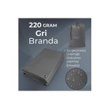 İKİZLER BRANDA 6x6 MT GRİ EBATLI BRANDA 220 GRAM PİLSA BRANDA , FINDIK BRANDASI - FARKLI EBAT SEÇENEKLERİ