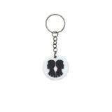 İkizler Burcu NFC Anahtarlık – Akıllı Temassız Bağlantı Özellikli Burç Anahtarlığı (3,5 cm)