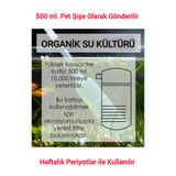 İkizler Organik Akvaryum Su Kültürü Aktif Bakteri Kültürü Doğal Üretim 500 ml. (Aktif Canlı Kültür)