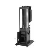 İkizsoba Camlı Iç Mekan Pelet Soba, Füze Soba, Döküm Soba, Ayarlanabilir Isı, Baca Bağlantısı Gereklidir Sm37