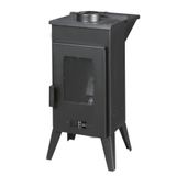 İKİZSOBA Geniş Camlı Pelet Şömine Sobası - 5 kW, Ayarlanabilir Isı Teknolojisi