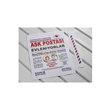İKLİM DAVETİYE Iklim Nikah Nişan Düğün Davetiyesi - 100 Adet Baskısız Satılmaktadır Fiyatlar Için Geçerlidir 10462