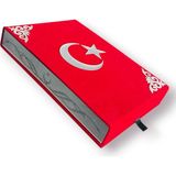 İklim Hediyelik Bayrak Motifli Orta Boy Kuranı Kerim