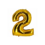 ikm balon Rakam Sayı Balon Folyo Balon Gold Altın 34'' Inç 76 Cm 2 Rakamlı (helyum Ile Uçar)