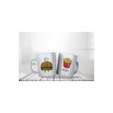 Ikra Medya - Cips Hamburger - Best Friends Ikili Kupa Takımı- Makinede Yıkanabilir