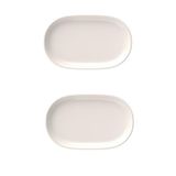 Ikram Dunyasi Magnus 18 Cm Oval Kayik Kahvaltilik,Mezelik,Salata Tabak 2 Li