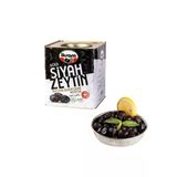 İkram Gold Gemlik Doğal Yağlı Sele Siyah Zeytin 1 Kg Gold Teneke Naturel Siyah Sele Zeytin