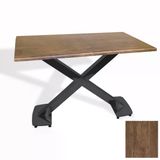 İks Masa Esb (80X120 - Werzalit, Allzalit Yada Wermodin Tabla) - Rustic Dark