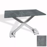 İks Masa Kromnikel (80X120 - Werzalit, Allzalit Yada Wermodin Tabla) - Light Temperado