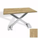 İks Masa Kromnikel (80X140 - Werzalit, Allzalit Yada Wermodin Tabla) - Avalone Pine