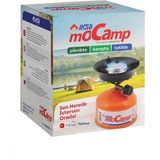 Iksa Mocamp Portatif Çakmak Gazlı Kullanım Pratik Kamp Ocağı Yeni Model Yeni Renkler - 12x15 cm - Turuncu