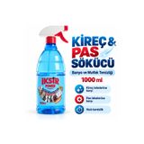 IKSIR Duşakabin, Fayans ve Armatür Kireç & Pas Sökücü Sprey 1000 ml – Banyo ve Mutfak Temizliği