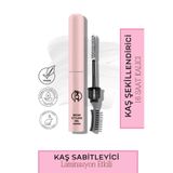 IKT Kaş Sabitleyici ve Şekillendirici Kaş Fırçası Tarağı Ve Sabitleyici Jel