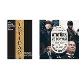 İKTİDAR: Güç Sahibi Olmanın 48 Yasası Dakikalar İçinde Atatürk ve Dünyası - Askeri Siyasi ve Özel Hayatı -2 Kitap Set
