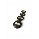 İKTUNING BBS LOGOLU 56 MM ALÜMİNYUM SİYAH 4 ADET JANT GÖBEK STICKER