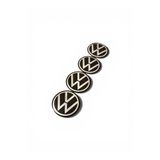 İKTUNING VOLKSWAGEN YENİ NESİL LOGO 4 ADET 56 MM ALÜMİNYUM JANT GÖBEK STICKER