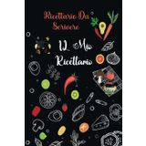 IL Mio Ricettario: Ricettario da Scrivere Personalizzato, Libro di Cucina con Spazio per 100 Piatti Preferiti -110 pagine da compilare in un Comodo formato A5 con Indice-03