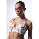 Ila Çift Taraflı Bralet Bikini Üstü - Renkli - 36