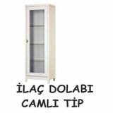 İLAÇ VE MALZEME DOLABI CAMLI KİLİTLENEBİLİR KAPAK
