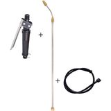Ilaçlama Pompasi 3"lü Set- Yüksek Kalite (Hortum+Metal Kabze+Pirinç Uç)