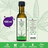 İlaçsız Market Kenevir Tohumu Yağı Soğuk Sıkım 100 ml %100 Doğal Vegan Çevre Dostu